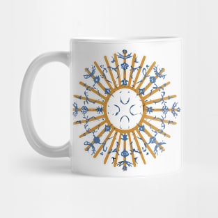 mandala Clamber Paint Mug